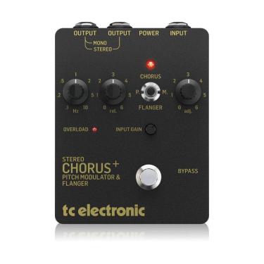 Imagem de Pedal P/Guitarra/Contrabaixo Scf Gold Chorus Tc Eletronic