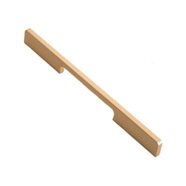 Imagem de Puxadores de cozinha de móveis de armário de gaveta para portas e janelas de guarda-roupa preto dourado 1000mm ferragem super longa, b6820, 224