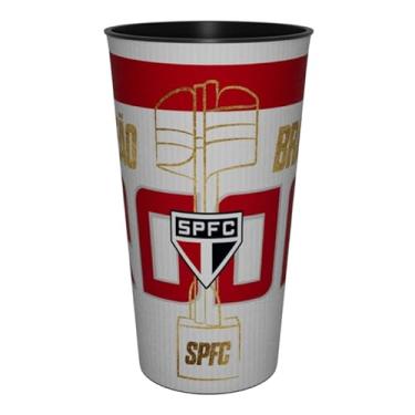 Imagem de Copo do São Paulo Oficial Campeão Brasileiro 2008 - Plástico 550ml