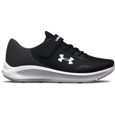 Imagem de Under Armour Girls Pursuit 3 Alternate Closure Running Shoe Tênis, (001) BlackJet GrayWhite, 11 Little Kid