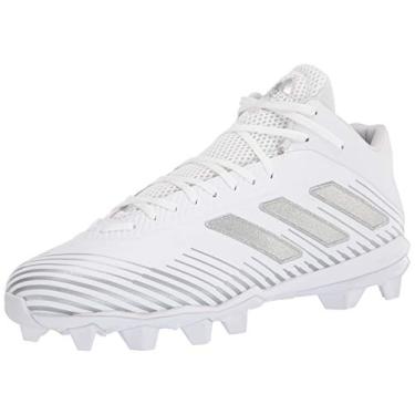 Imagem de adidas Freak Mid 20 Tênis de futebol masculino, Branco/Prata Metálico/Branco, 41