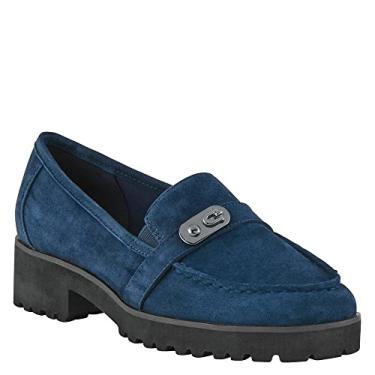 Imagem de Easy Spirit Mocassim feminino Wendy, Azul 400, 7.5 Wide