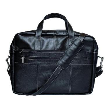 Imagem de Bolsa Médica Couro Executiva Pasta Transversal P/ Notebook - Kenia e K