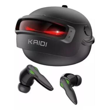 Imagem de Fone Gamer Bluetooth Sem Fio Kaidi Tws Kd-777 Potente Grave