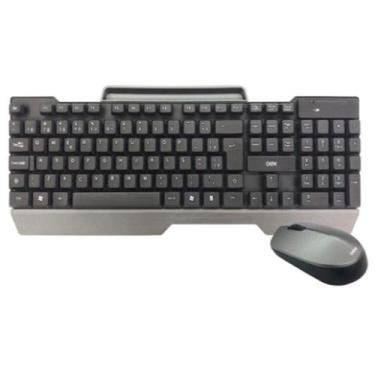 Imagem de Kit Teclado e Mouse sem Fio Oex 1200dpi Pra Computador - A.R Variedade