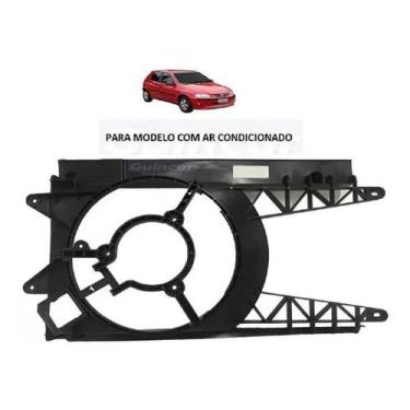 Imagem de Defletor Da Ventoinha Do Radiador Celta Com Ar 2000 Á 2005 - SS
