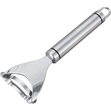 Imagem de Descascador de milho mágico, ferramenta de descascador de espiga de milho, debulhador de milho de aço inoxidável premium com alça ergonômica, utensílio de cozinha