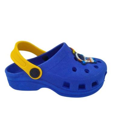 Imagem de Sandália Masculina Infantil Babuche Menino Chinelo Criança Astronauta 
