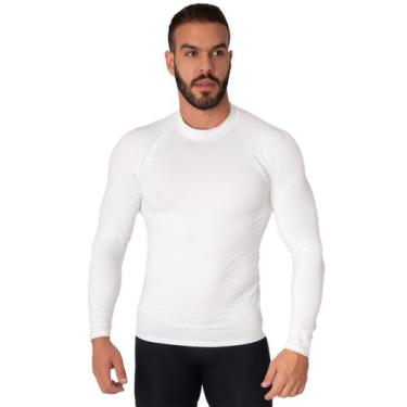 Imagem de Blusa Térmica Poliamida Proteção Solar UV Masculina Segunda Pele - Bel