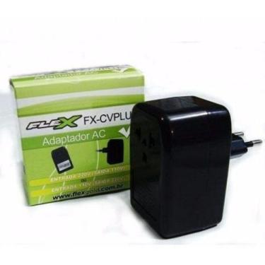 Imagem de Adaptador Ac Conversor Transformador Flex Fx-cvplus 110/220v