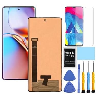 Imagem de ZTOOYO Kit de substituição de tela para Motorola Edge+ Plus 2023 para Moto Edge Plus XT2301-1 Display LCD Touch Screen Digitalizador Assembléia Preto 6,67 polegadas