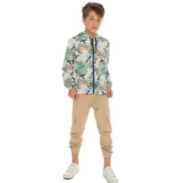 Imagem de Jaqueta Corta Vento Infantil Menino Com Capuz Skate -By Gus-Masculino