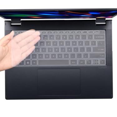 Imagem de Capa de teclado para Acer TravelMate P2 35.6 cm TMP214-54/55/56, TravelMate P4 P6 35.6 cm TMP414-53/53G TMP614-73T, TravelMate Spin P4 P6 35.6 cm TMP414-73T, TravelMate Spin P4 P6 35.6 cm TMP4144-73T