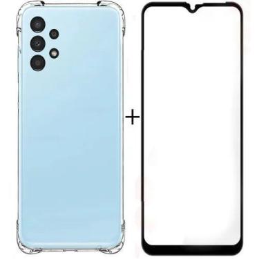 Imagem de Capa Capinha Case Premium+ Pelicula 3d Vidro Para Galaxy A13 - Univers