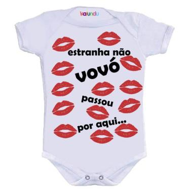 Imagem de Body Divertido - Vovó Passou Por Aqui - KALUNDU KIDS, P
