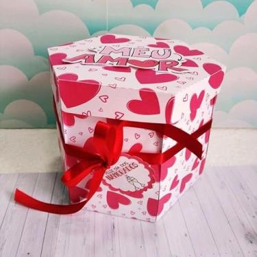 Imagem de Caixinha Explosão Lembrancinha - Pegue e Monte