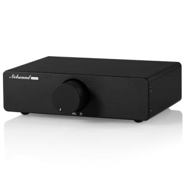 Imagem de Atenuador de pré-amplificador passivo Nobsound XLR: Controlador de volume de áudio estéreo balanceado para otimização de sinal - possui potenciômetro ALPS RK27 e terminais dourados - para audiófilos