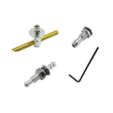 Imagem de Gracilaria 3PCS RC Boat Water Nipple Inlet Pick Up Nozzle Outlet Nozzle Cooling Tube Extention for RC Boat DIY Model Ship Water Cooling System Parts (Style 1)