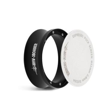 Imagem de MHW-3BOMBER Conjunto De Funil Dosagem Expresso 51 Mm E Filtro Disco, Kit Reutilizável Com Anel Magnético Compatível Porta-Filtro Sem Fundo, Café Eppresso Dr7015-Os