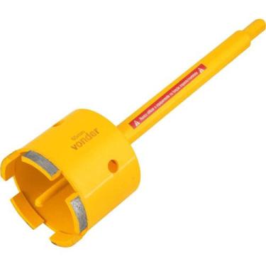 Imagem de Serra Copo Diamantada 65 mm com Haste - VONDER