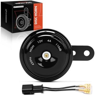 Imagem de A-Premium Buzina de carro elétrico compatível com Honda Civic, buzina de disco