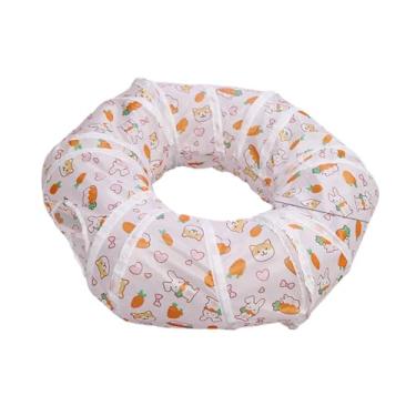 Imagem de IEUDNS Túnel para gatos, brinquedo interativo resistente, playground portátil, túnel circular para animais de estimação, tubo de brincadeira para,