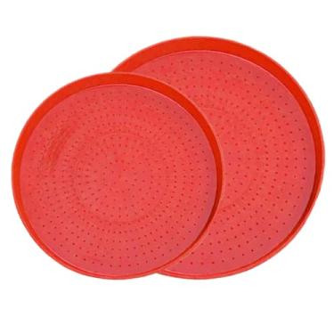 Imagem de Rrlihjgu Comedouro Para Galinhas | 2 Peças Prato Apetite Pintinhos Bandejas Comedouro Avícola | Tigela Reutilizável Para Pombos Patos Codornizes Aves | Jardim Gaiola Fazenda Cercado Quintal Celeiro