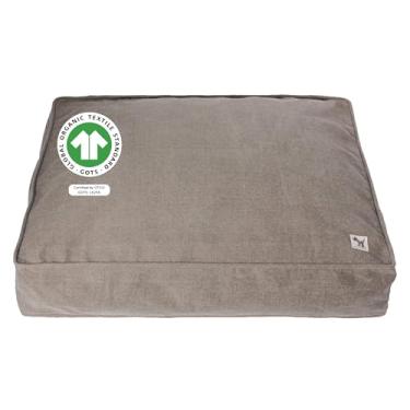 Imagem de Molly Mutt Capa de edredom para cama de cachorro Jupiter, certificação GOTS 100% algodão para cama de cachorro, cachorro ou gato, durável, lavável e livre de produtos químicos nocivos, pequena, 56 x