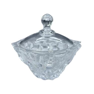 Imagem de Potiche Baleiro Bomboniere Vidro Doces Com Tampa Decorativo