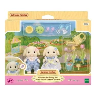 Imagem de Conjunto Jardinagem Irmãos Coelho Floral Sylvanian Families