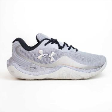 Imagem de Tênis Under Armour Buzzer 2 Masculino, 40, Cinza