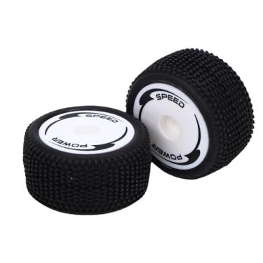 Imagem de SPYMINNPOO 2 Peças de Jantes e Pneus de Roda Traseira, Aderência Forte, Roda de Plástico Com Pneus de Borracha, para Carro 1 24 244016 3368 RC