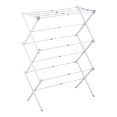 Imagem de Varal Vertical Retrátil De Chão - Compacto E Prático