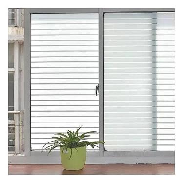 Imagem de Adesivo De Vidro Vinil Para Janela,Jateado Filme anti-Luz E Antiestático Banheiro: Privacidade + Design (2m x 60cm),papel adesivo(2 Rolos,6284)