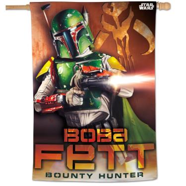 Imagem de WinCraft Bandeira vertical 71 x 101 cm Trilogia original Star Wars EP4 BOBAFETT