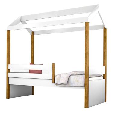 Imagem de Cama Montessori Cabana Solteiro Com Colchão