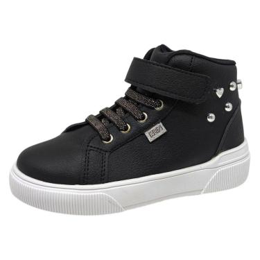 Imagem de Bota Casual Infantil Menina Brilho Conforto Estilo Klin Sky