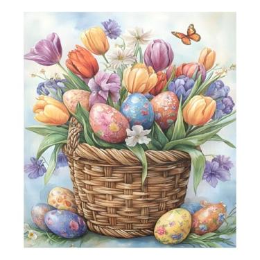 Imagem de Ímãs de geladeira e flores de ovo coloridas para decoração de cozinha doméstica e adesivo de máquina de lavar