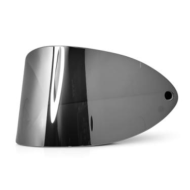 Imagem de Viseira Capacete San Marino Pro Tork 788 Ebf Bolt 2.2mm Ant-Risco Colorida (Cromada 2.2mm)