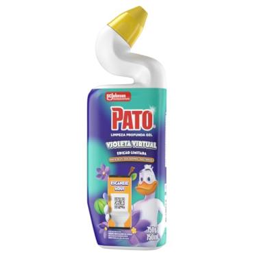 Imagem de Pato Limpador Sanitário Gel Desinfetante, Violeta Virtual, 750ml