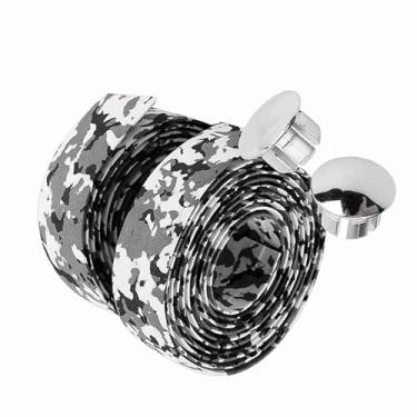 Imagem de AntiSlippery Bike Bar Tape Wrap for High Tensile Strength and Shock Mitigation, Easy Installation for Comfortable Cycling Black+White (yellow+black) (Black) (Red) (Yellow) (Blue White) (Blue and