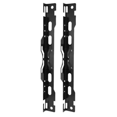 Imagem de Fabater Placa de Ferramenta de Alinhamento de Roda de Metal Preto Automotivo para Medição Precisa de Alinhamento de Dedos para Veículos Com Tração Traseira, Construção de Liga de Aço de Longa