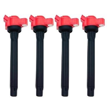 Imagem de Bobina de Ignição Automática para Toyota Vios, Yaris e Sienta 2016-2023 90919-02280 9091902280 Conjunto de Bobinas de Ignição (Traseira direita)