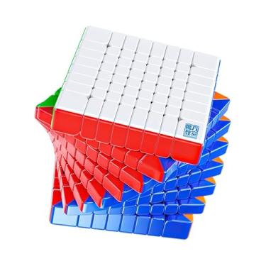Imagem de MoYu MoYu Meilong 8 x 8 M V3 Ball Core Magnetic Cubo Mágico Speed Puzzle MFJS 8 x 8 M V3 Ball Core M Cubo Mágico Sem Adesivo 2025 MF8 M V3 Cubing Classroom Speed Education Brinquedos Educacionais