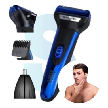 Imagem de Maquina De Cortar Cabelos Barba Pernas Peito Pezinho Nariz - Daling, P