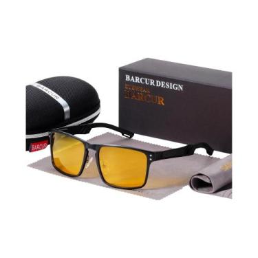 Imagem de Óculos De Sol Polarizados Quadrados Para Homens E Mulheres BARCUR Ócul