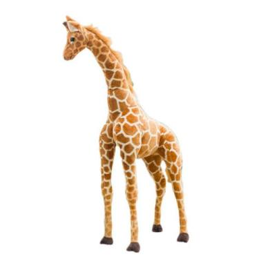 Imagem de Anime de simulação de boneca de pelúcia Giraffe 50cm para decoração - 