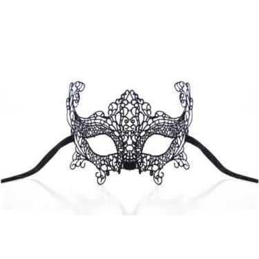 Imagem de Máscara de cosplay Party Foxy Lace Sexy Half Face Venice Cos - yiweisa