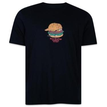 Imagem de CAMISETA NEW ERA REGULAR BRANDED STREET FOOD FRUIT AND JUICE HAMBURGUER-Masculino