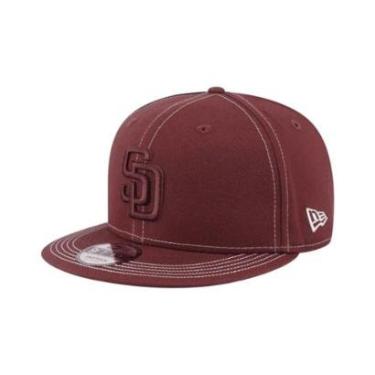 Imagem de Boné New Era 950 Contrast Stitching San Diego Padres Marrom-Masculino